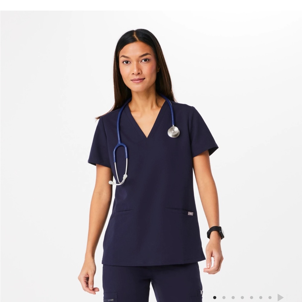 Figs Casma Scrub Top